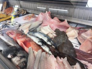 Fresh fish on the market by Routs of Wisbech 